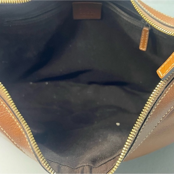 Charmy Cognac Smooth Leather Hobo Bag - Picture 13 of 13